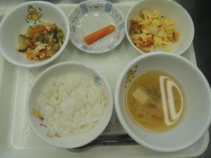 7月30日の離乳食