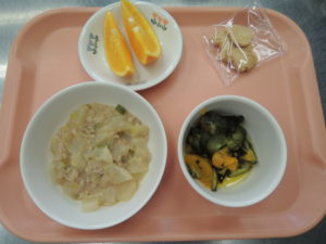 ３月２４日の給食