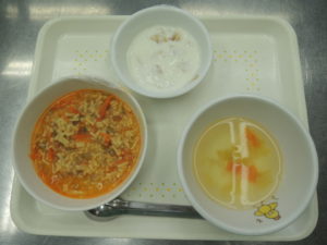 4月15日の離乳食