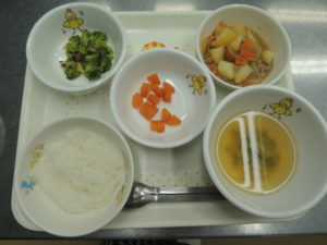 4月23日の離乳食