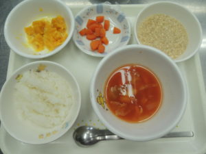 4月24日の離乳食