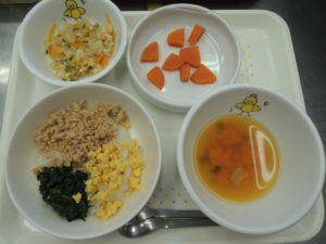 5月14日の離乳食