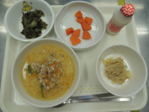 5月25日の離乳食