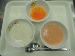 7月22日の離乳食（中期）
