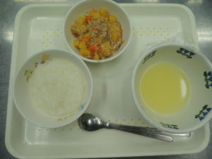 9月7日の離乳食(中期)