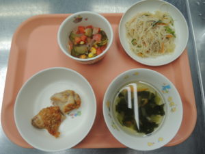 9月15日の給食