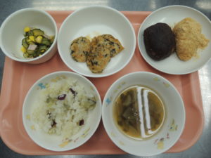 9月25日の給食
