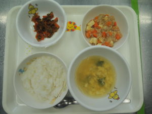 10月９日の離乳食