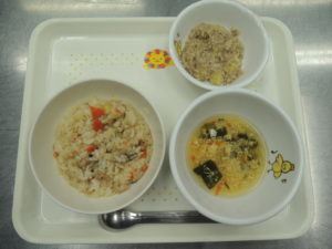10月20日の離乳食
